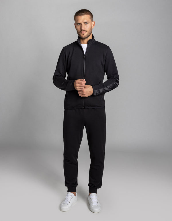 Jogginghose aus Baumwolle. Schwarz